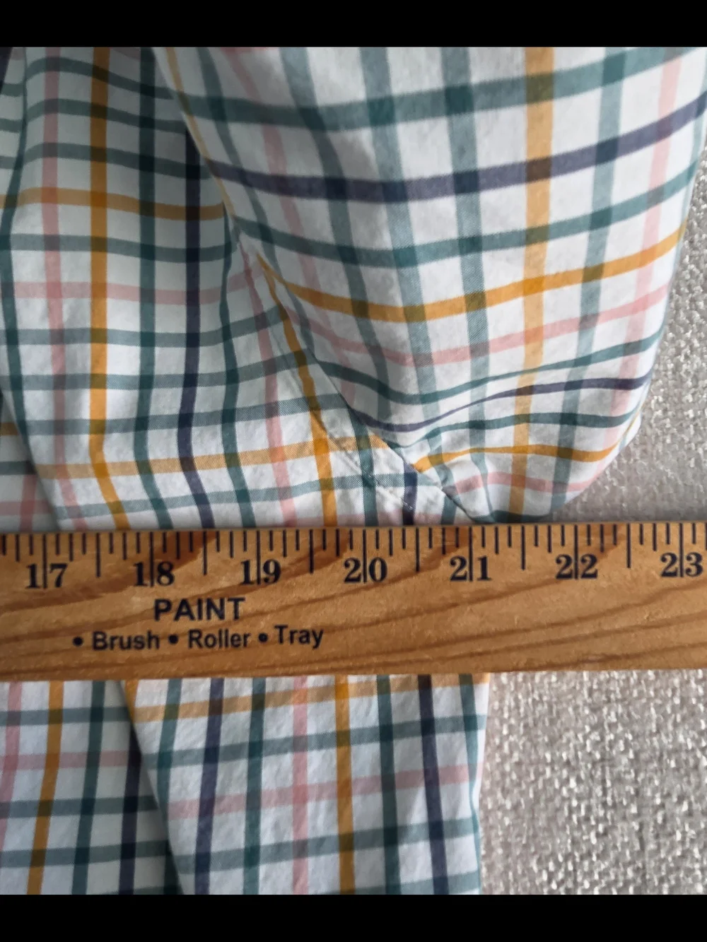 J.Crew Flex Washed Slim Untucked Button Up Shirt Mens Large Plaid Cotton Preppy